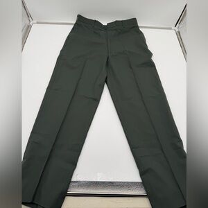 DSCP Trousers Men's Green Army Serge Wool Blend Formal Work 34L- Two Pairs